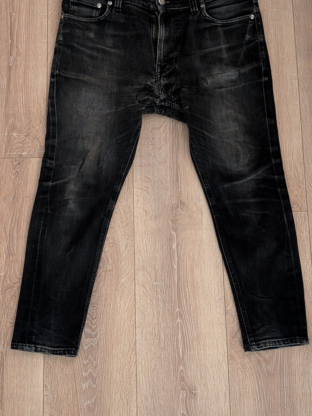 Nudie Jeans Co. Brute Knut Sz 31 Dry Cold Black